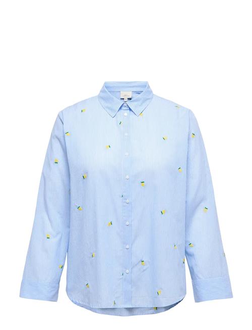 ONLY Carmakoma | Carnew Lina Grace Ls Emb Shirt Wvn | 46