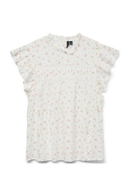 Vero Moda | Vmtrine Sl Lace Top Wvn Noos | S