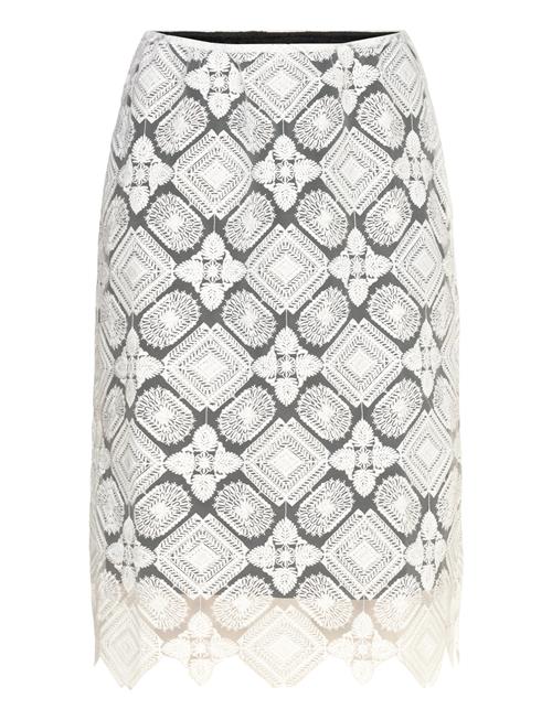 Naja Lauf | Maria Skirt White Embroidery | 36