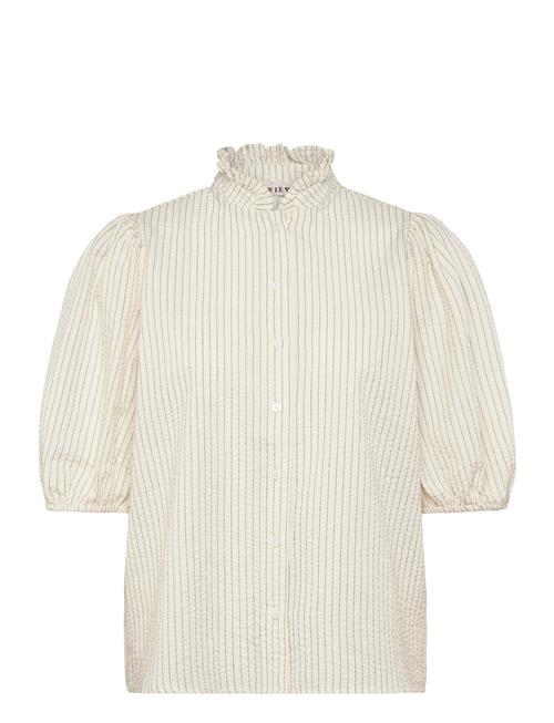 A-View | Tiffany Short Sleeve Stripe Shirt | 44