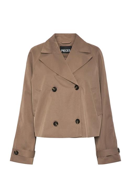 Pieces | Pcscarlett Ls Short Trenchcoat Noos Bc | S