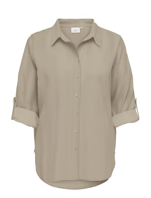 ONLY Carmakoma | Cargoa 3/4 Strap Linen Bl Shirt Cc Pnt | 44