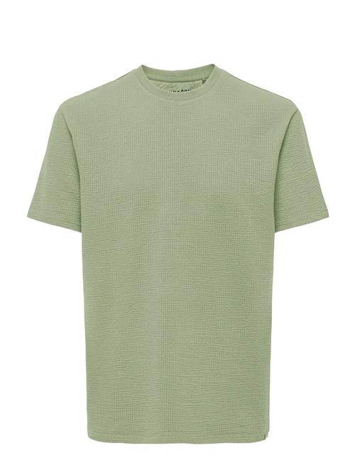 ONLY & SONS | Onskian Life Reg Seersucker Ss Tee Noos | XXL