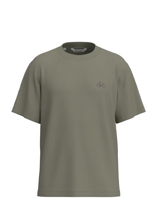 Selected | Slhreg-Ripley Ss Emb Tee Ex | M