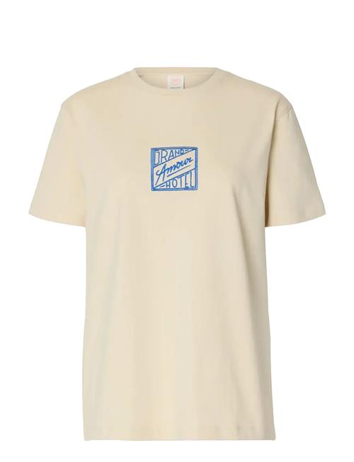 Selected | Slfrelaxed Brook Ss Hotel Amour Tee | S