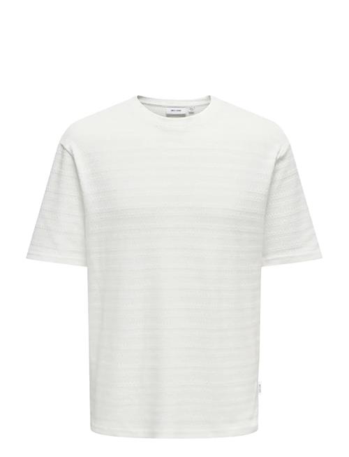 ONLY & SONS | Onsgivo Reg 12 Ss Crew Knit Noos | XXL