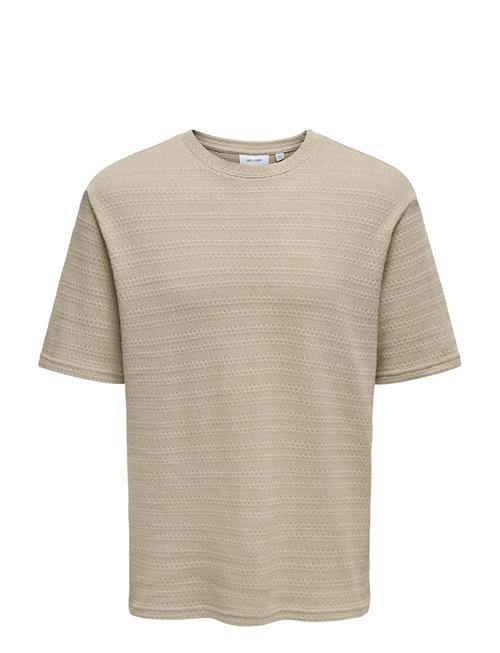 ONLY & SONS | Onsgivo Reg 12 Ss Crew Knit Noos | XXL