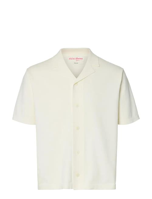 Selected | Slhamour Intarsia Relaxed Polo Cardigan | S