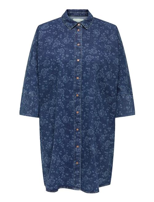 ONLY Carmakoma | Cargrace 3/4 Rose Dnm Dress Pim | 44