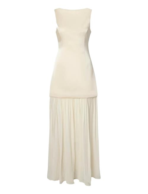 Malina | Karla Dropped Waist Chiffon Maxi Dress | 42