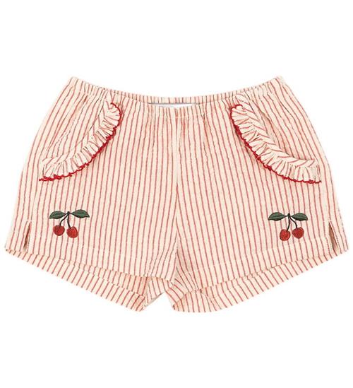 Konges Sløjd Shorts - Ellie - Frill - Amour Stripe