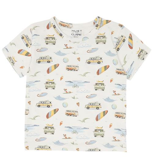 Hust and claire T-shirt - HCAugust Excursion - Ivory