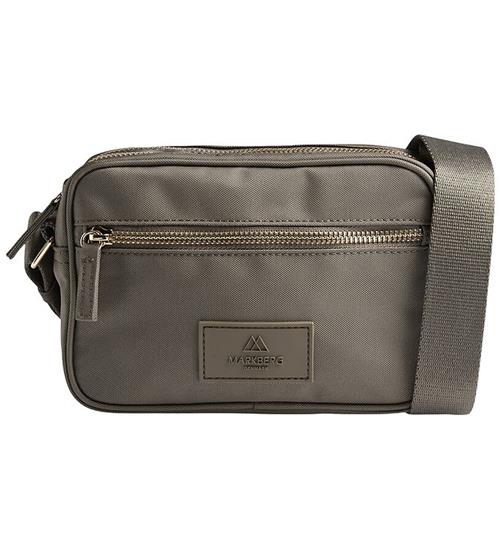 Markberg Skuldertaske - BlockMBG - Walnut/ Gold