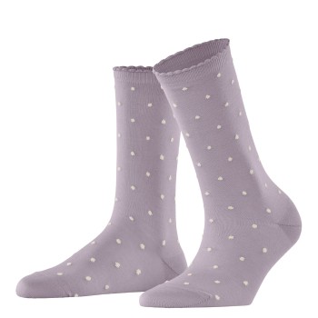 Falke Strømper Spike Dot Women Socks Lilla bomuld Str 35/38 Dame