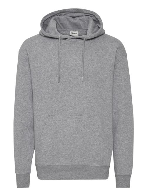 !Solid Pullover 'Lenz'  grå-meleret / hvid