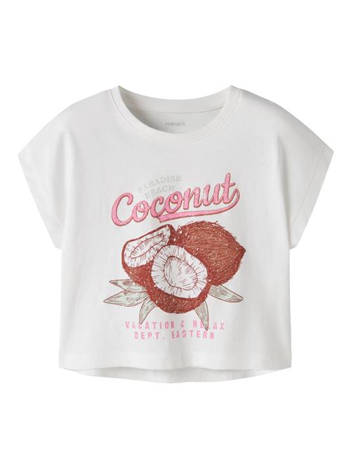 NAME IT T-shirt Vilma Bright White Coconut