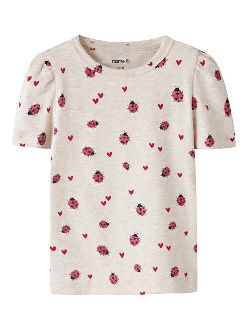 NAME IT T-Shirt Haline Peyote Melange