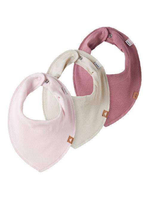 NAME IT 3-Pak Rib Hagesmække Yvette Almond Milk