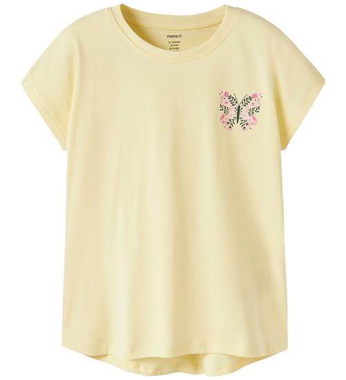 Name It T-shirt - NkfVarutti - Double Cream/Butterfly