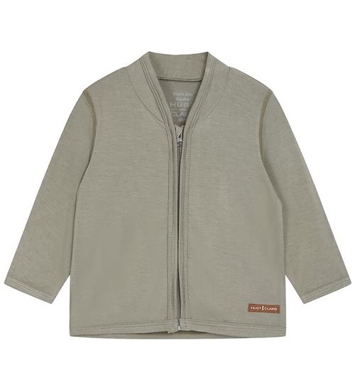 Hust and Claire Cardigan - Bambus - HCCurd Solid Zip - Seagrass