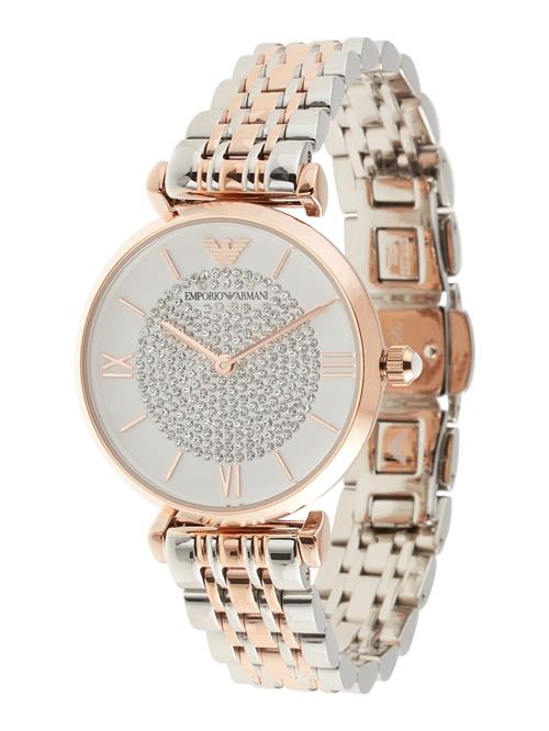 Emporio Armani Analogt ur 'AR1926'  rosa guld / sølv / hvid