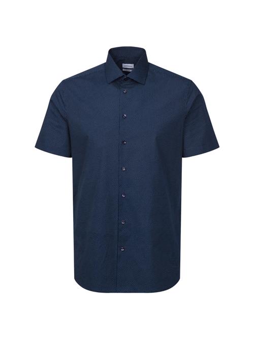 SEIDENSTICKER Forretningsskjorte 'Smart Essentials'  mørkeblå / hvid