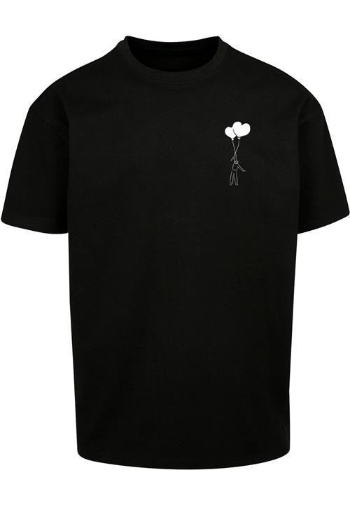 Merchcode Bluser & t-shirts 'Love In The Air'  sort / hvid