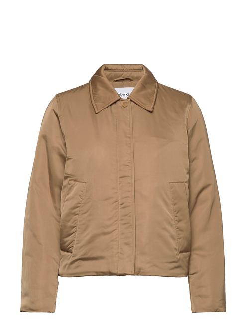 Calvin Klein | Minimal Padded Satin Jacket | S