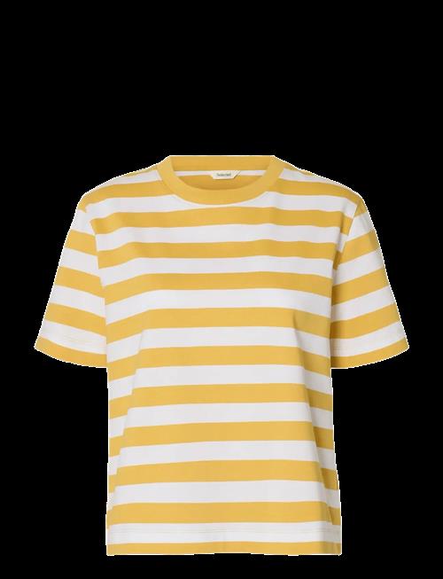 Selected | Slfessential Ss Striped Boxy Tee Noos | S