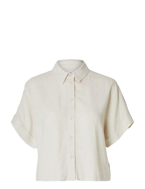 Selected | Slfviva Ss Cropped Sun Shirt Noos | 40