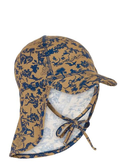 mikk-line | Summerhat Cap Long Neck - Aop Bamboo | 51(2/4Y)