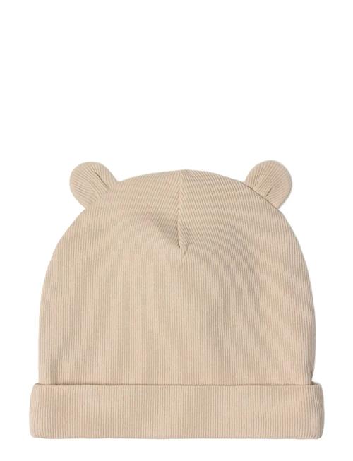 Lindex | Cap W Ears Rib Newborn | 44-46