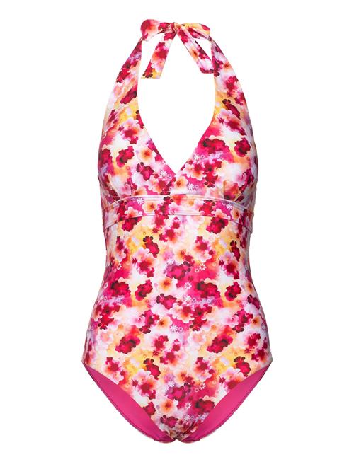 Abecita | Haiti Halterneck Swimsuit Pink Crush | DE x 44