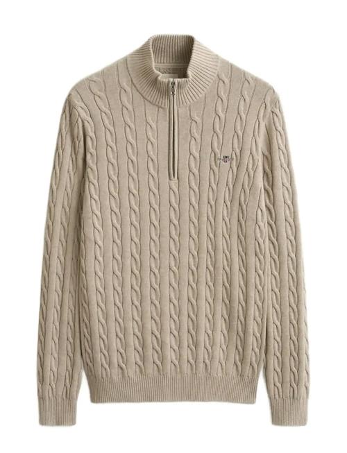 GANT | Cable Knit Half-Zip Sweater | M