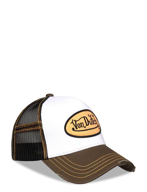 Von Dutch | Oval Patch Sum Trucker Black - White - Dark Green Von Dutch | ONE SIZE