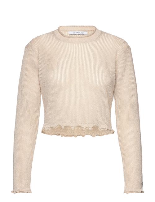Calvin Klein Jeans | Metallic Sweater | L