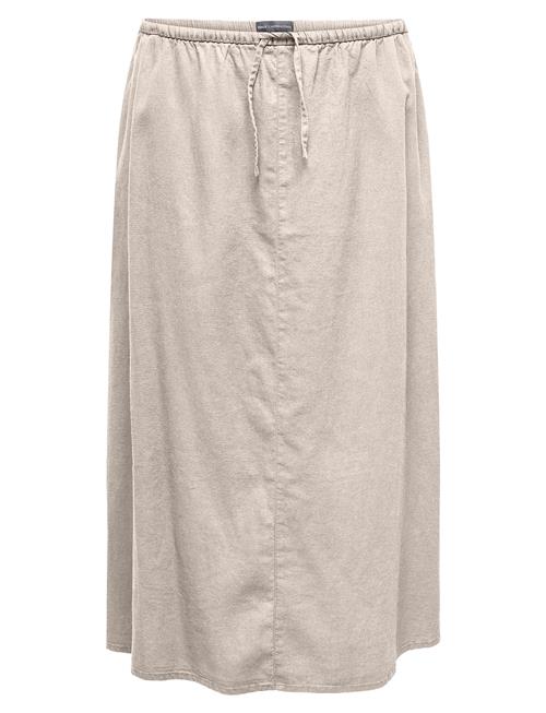 ONLY Carmakoma | Carcaro Hw Linen Bl Long Skirt | 48