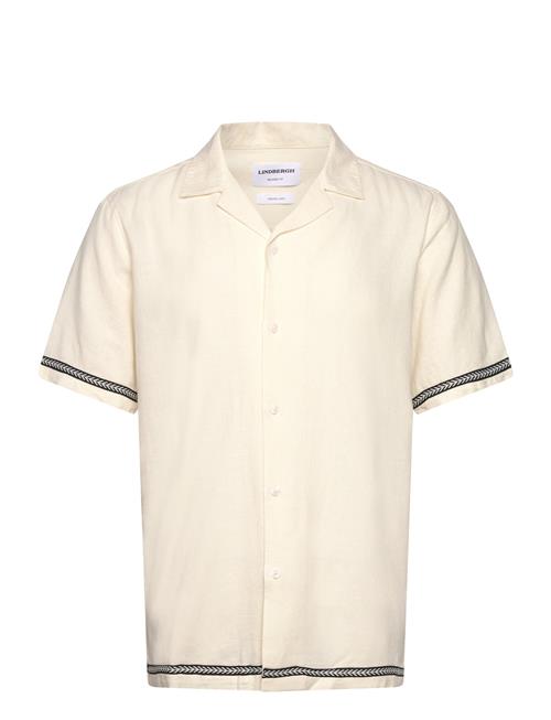 Lindbergh | Soft Viscose Linen Shirt S/S | XL