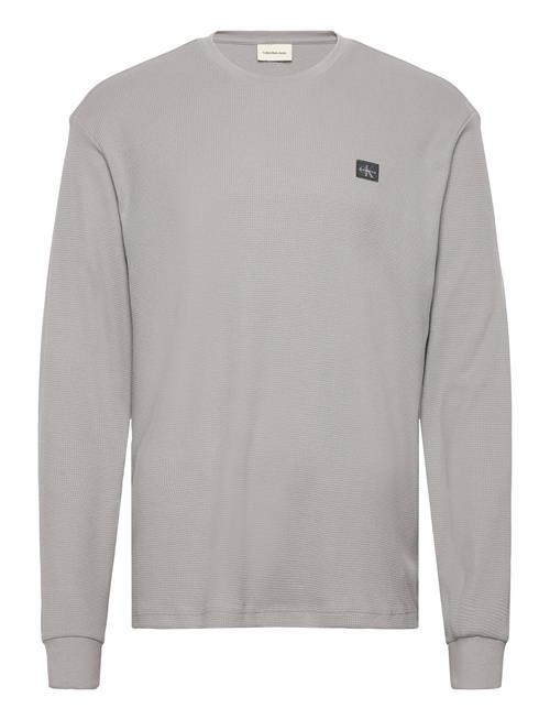 Calvin Klein Jeans | Ls Waffle Heritage Lbl Tee | M