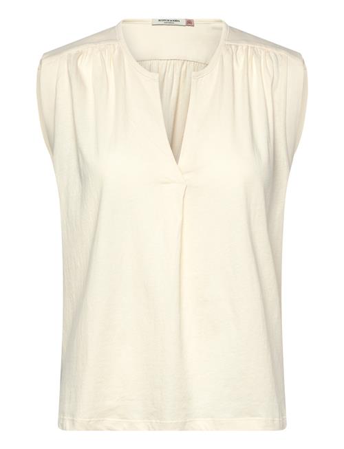 Scotch & Soda | Drapey V-Neck T-Shirt | XS