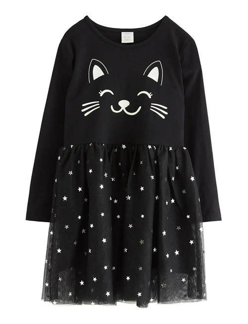 Lindex | Dress Mesh Skirt Cat Face | 92