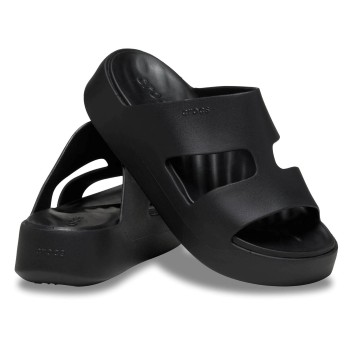 Crocs Getaway Platform H-Strap Sort US W7 (EU 37-38) Dame
