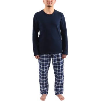 Esprit Gordon Pyjamas Set Blå/Hvid bomuld Medium Herre