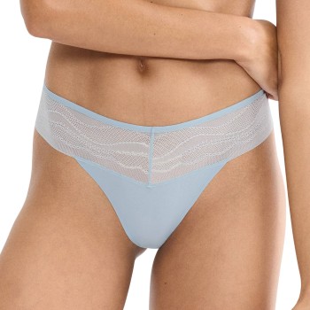 Triumph Trusser Breathe and Lift Smart String Lyseblå X-Small Dame