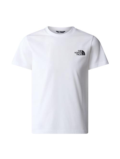 THE NORTH FACE Shirts 'Simple Dome'  sort / hvid