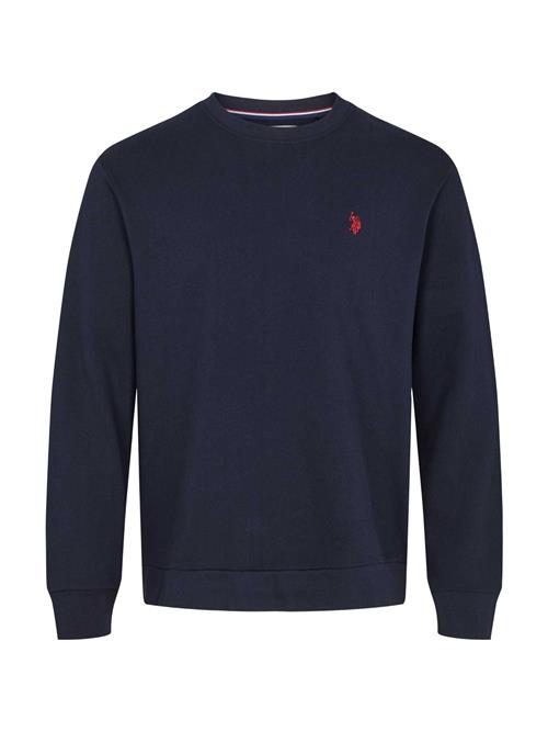 U.S. POLO ASSN. Sweatshirt 'UMADLER'  mørkeblå / kirsebærsrød