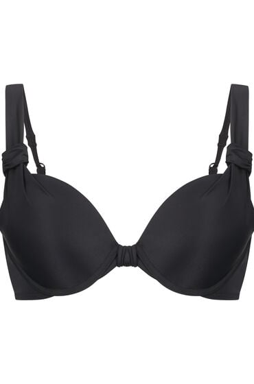 Hunkemöller Luxe bikinitop med push-up Størrelse A - E Sort