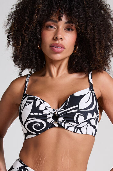 Hunkemöller Bikinitop Mauritius Sort