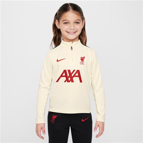 Liverpool FC Academy Pro Special Edition Nike Dri-FIT-fodboldtræningstrøje til mindre børn - hvid