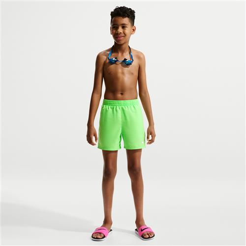 Nike Swim Breaker Essential-volleyshorts (10 cm) med indershorts til større børn (drenge) - grøn